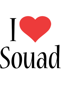 Souad i-love logo