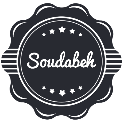Soudabeh badge logo