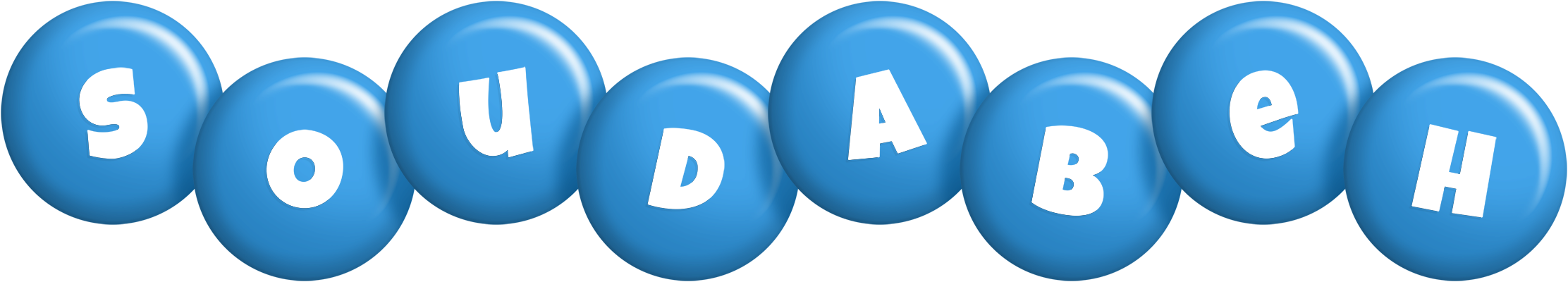 Soudabeh candy-blue logo