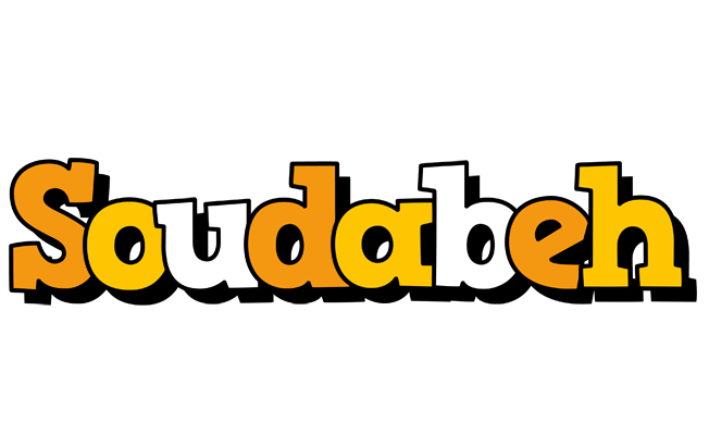 Soudabeh cartoon logo