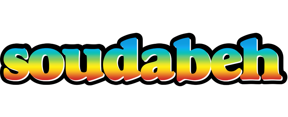 Soudabeh color logo