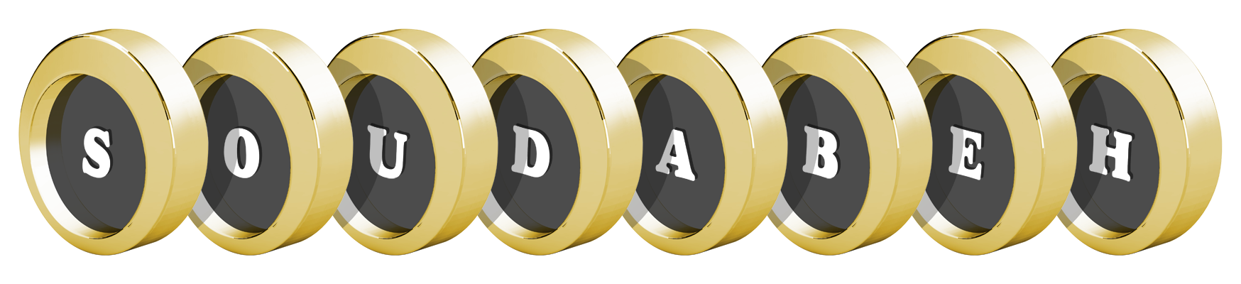 Soudabeh gold logo