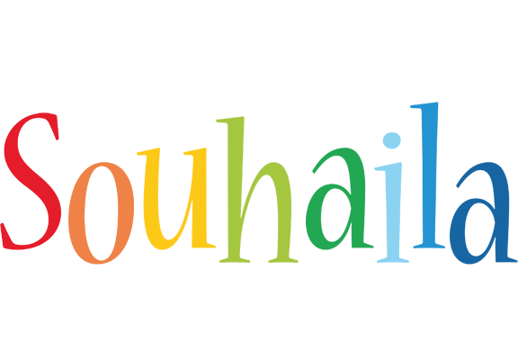 Souhaila birthday logo