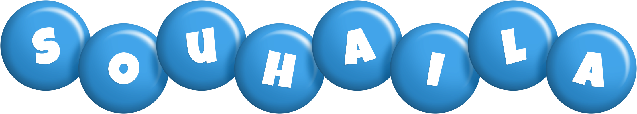 Souhaila candy-blue logo