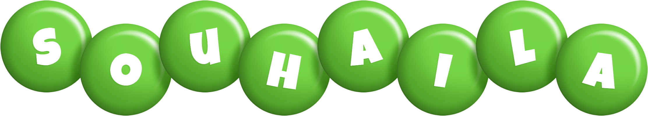 Souhaila candy-green logo