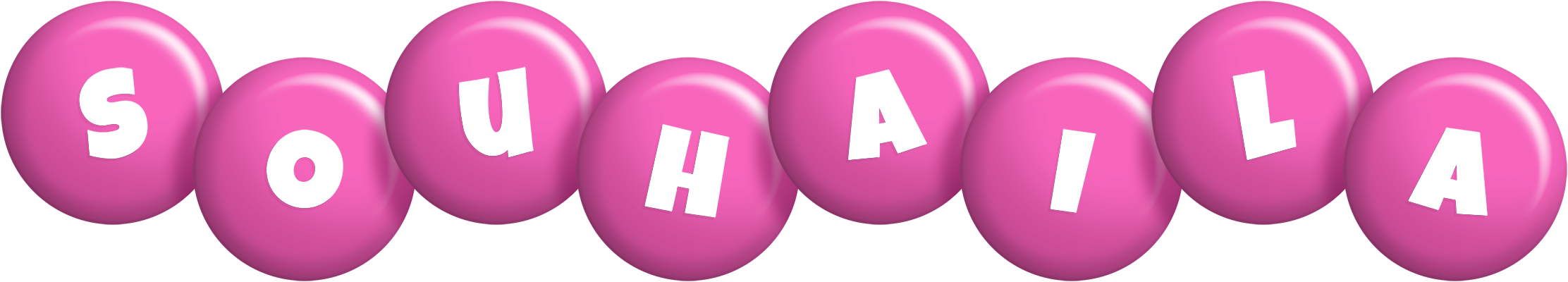 Souhaila candy-pink logo