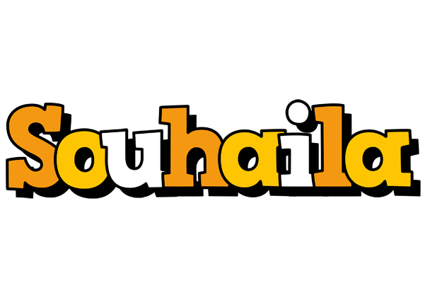 Souhaila cartoon logo