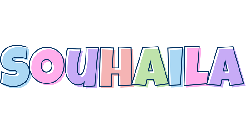 Souhaila pastel logo