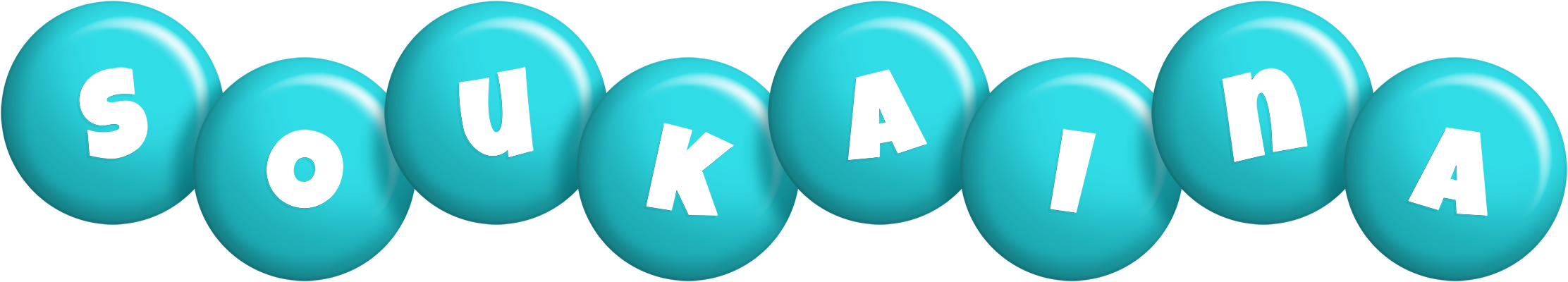 Soukaina candy-azur logo