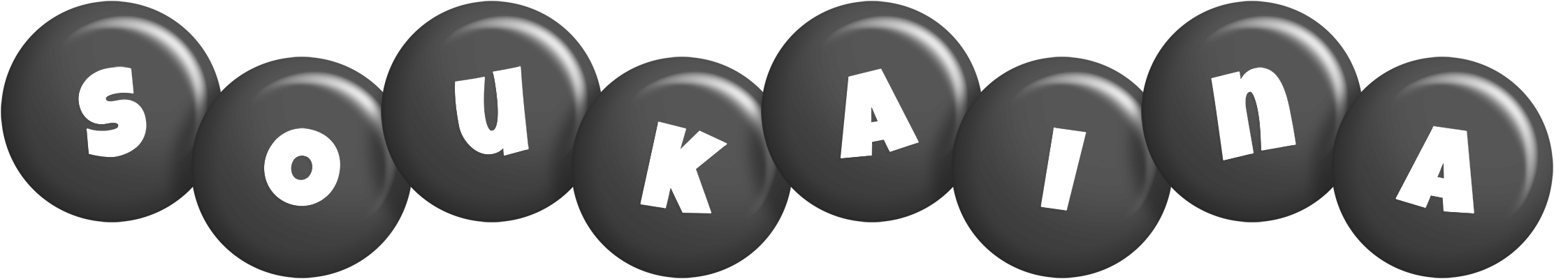 Soukaina candy-black logo