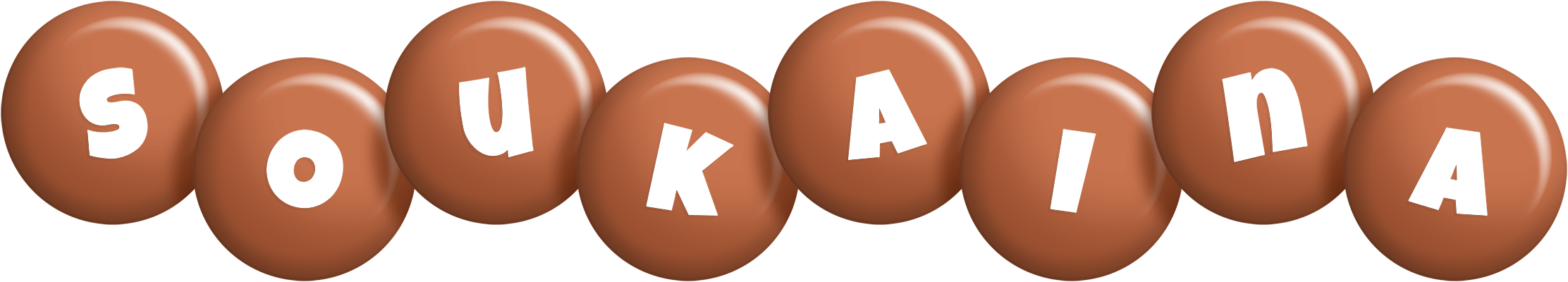 Soukaina candy-brown logo