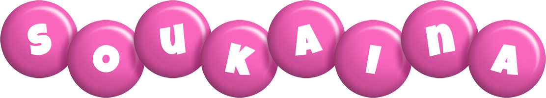 Soukaina candy-pink logo