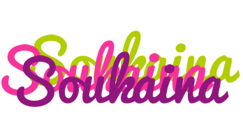 Soukaina flowers logo