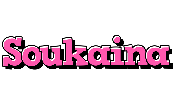 Soukaina girlish logo