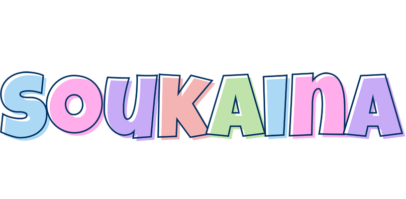 Soukaina pastel logo