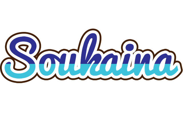 Soukaina raining logo
