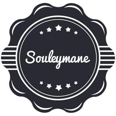 Souleymane badge logo