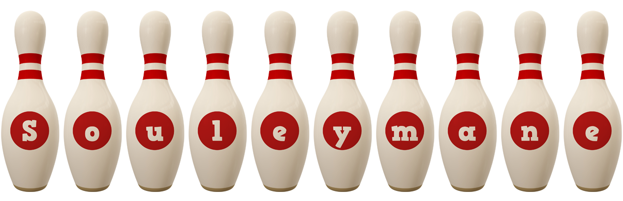 Souleymane bowling-pin logo