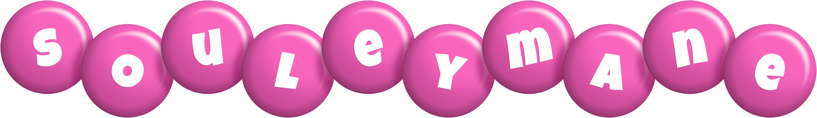 Souleymane candy-pink logo