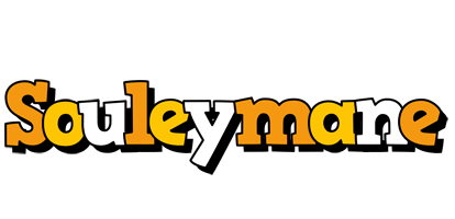 Souleymane cartoon logo