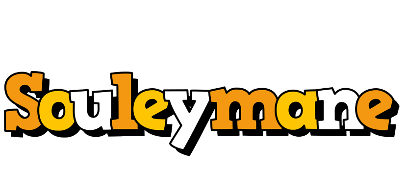 Souleymane cartoon logo