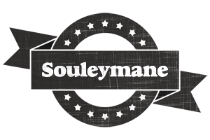 Souleymane grunge logo