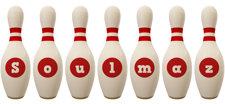 Soulmaz bowling-pin logo