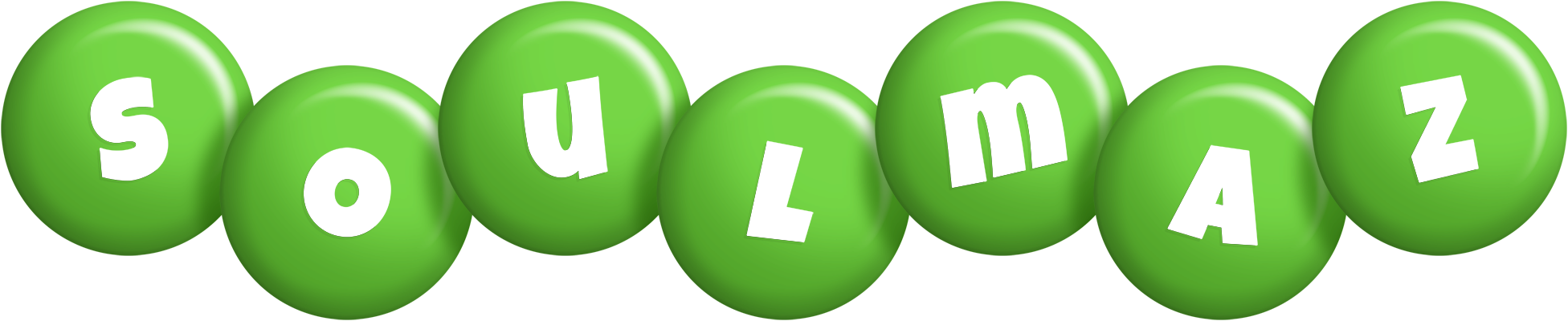 Soulmaz candy-green logo