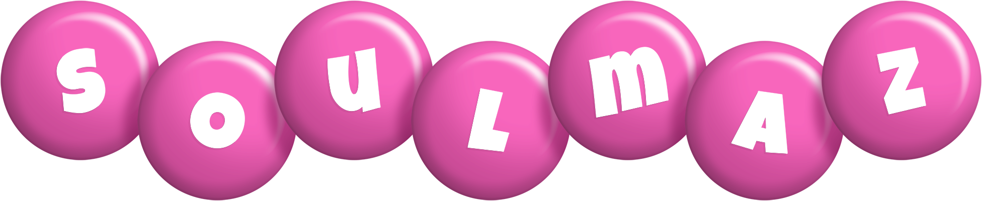 Soulmaz candy-pink logo