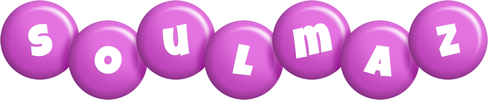 Soulmaz candy-purple logo