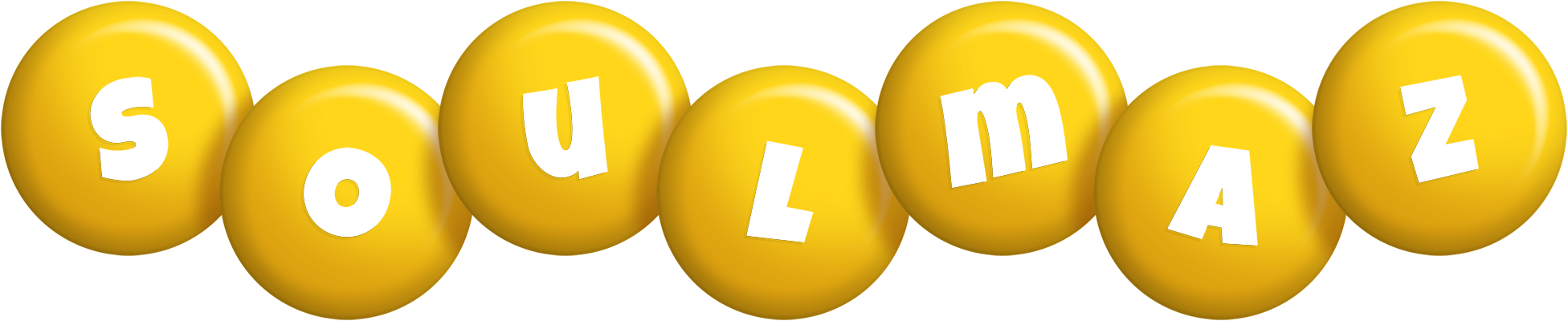 Soulmaz candy-yellow logo