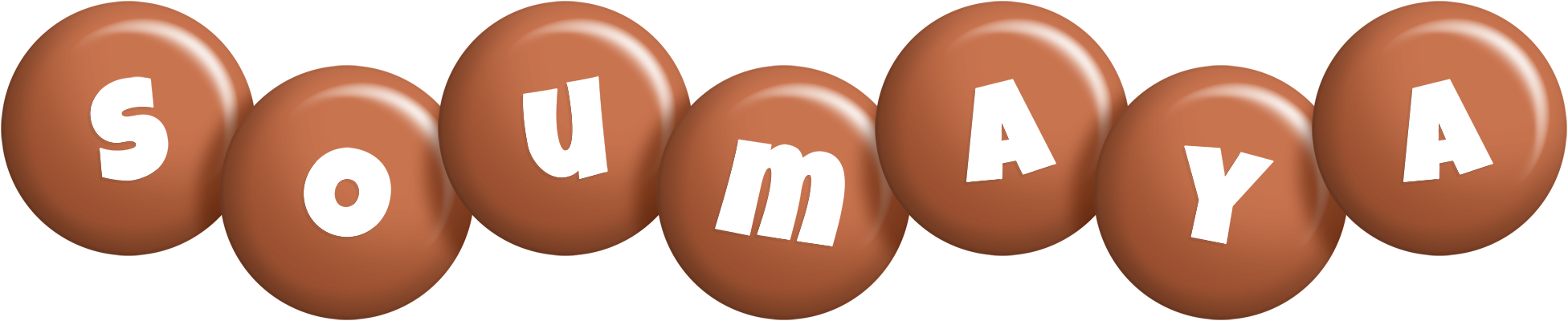 Soumaya candy-brown logo