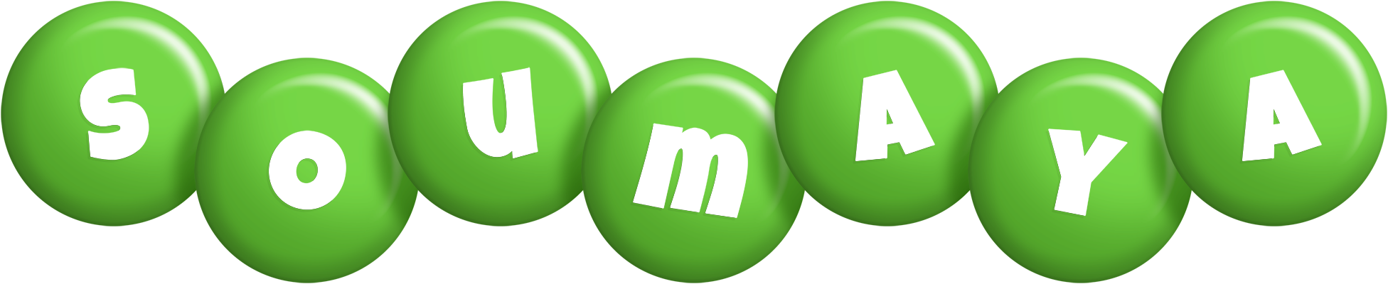 Soumaya candy-green logo
