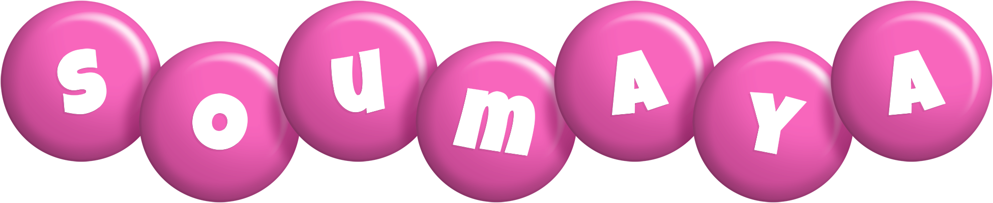 Soumaya candy-pink logo