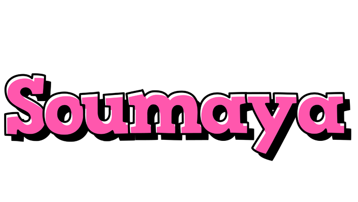 Soumaya girlish logo