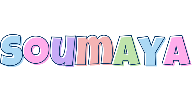 Soumaya pastel logo