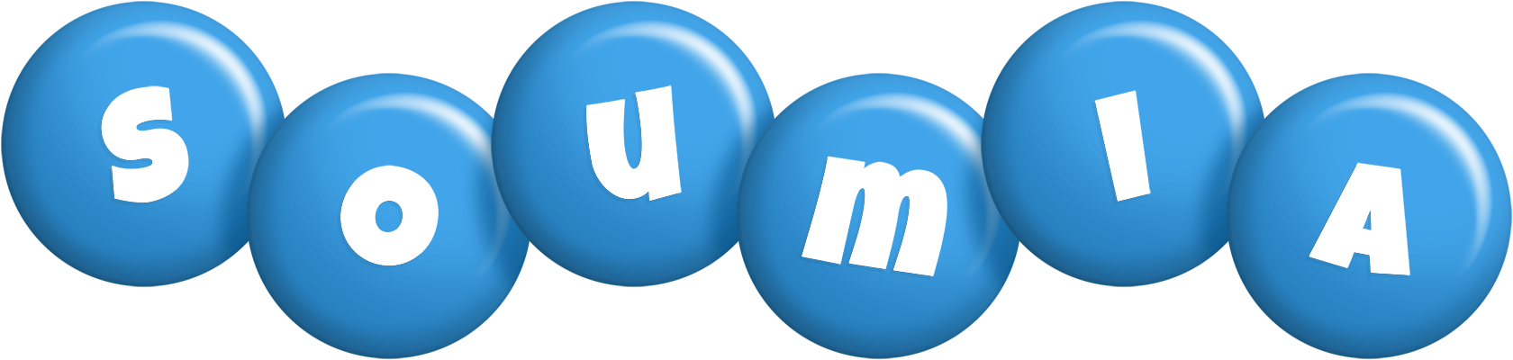 Soumia candy-blue logo