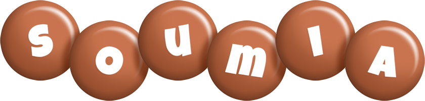 Soumia candy-brown logo