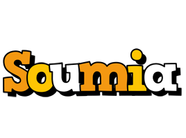 Soumia cartoon logo