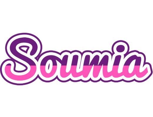 Soumia cheerful logo