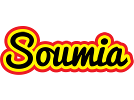 Soumia flaming logo