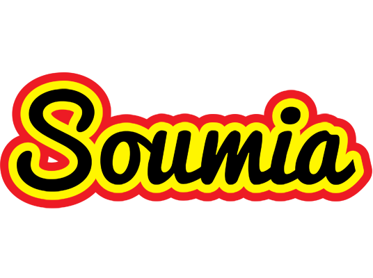 Soumia flaming logo