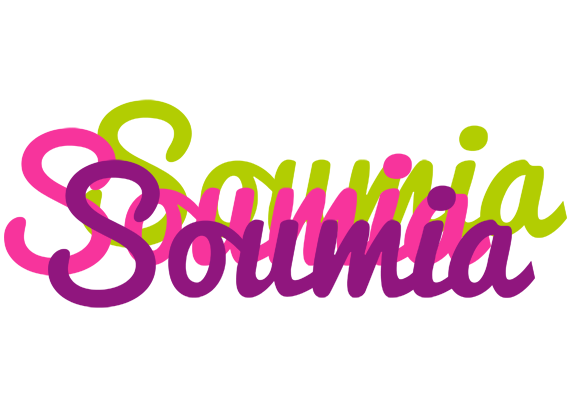 Soumia flowers logo
