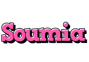 Soumia girlish logo