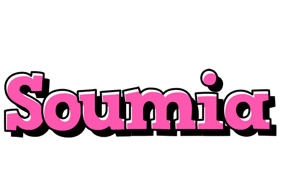Soumia girlish logo