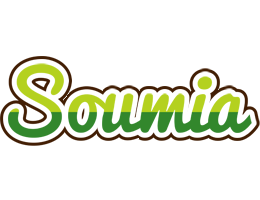 Soumia golfing logo