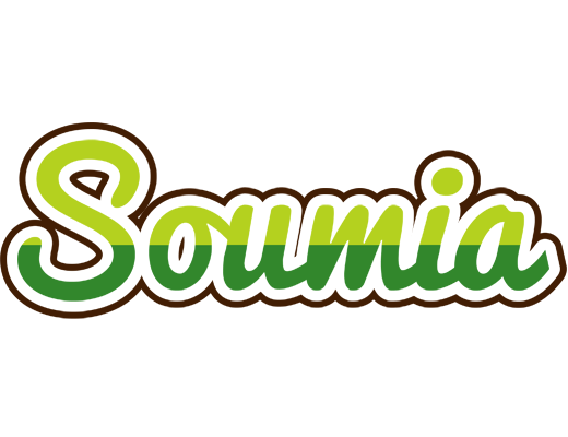 Soumia golfing logo