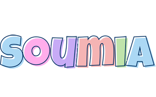 Soumia pastel logo