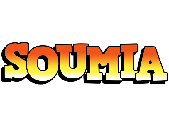Soumia sunset logo