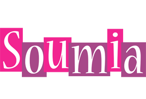 Soumia whine logo